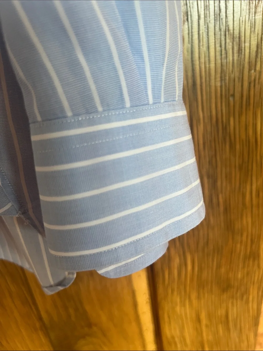 Polo by Ralph Lauren Light Blue & White Pinstripe Button-Down Shirt